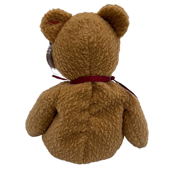 Vintage 1993 Ty Beanie Babies Curly the Bear w/ Errors Retired Great Condition - Picture 2 of 7